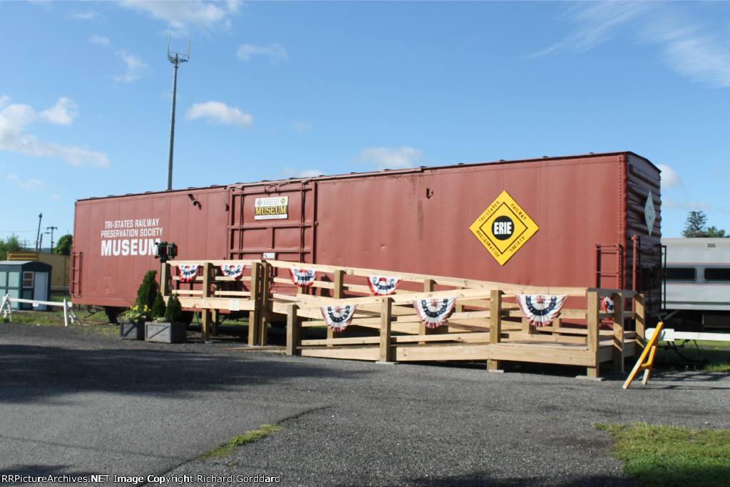 Museum boxcar